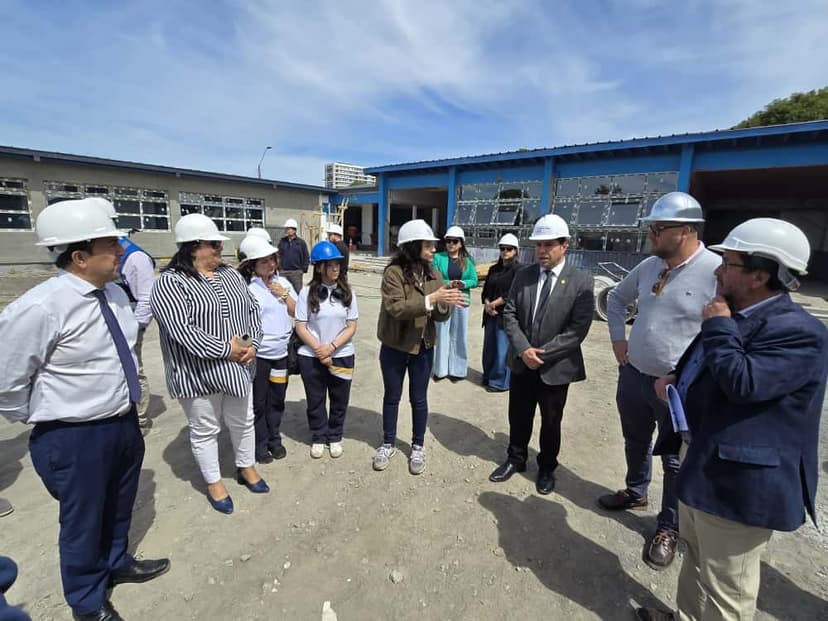 Avanzan las obras de conservación del Anexo Colegio Marina de Chile