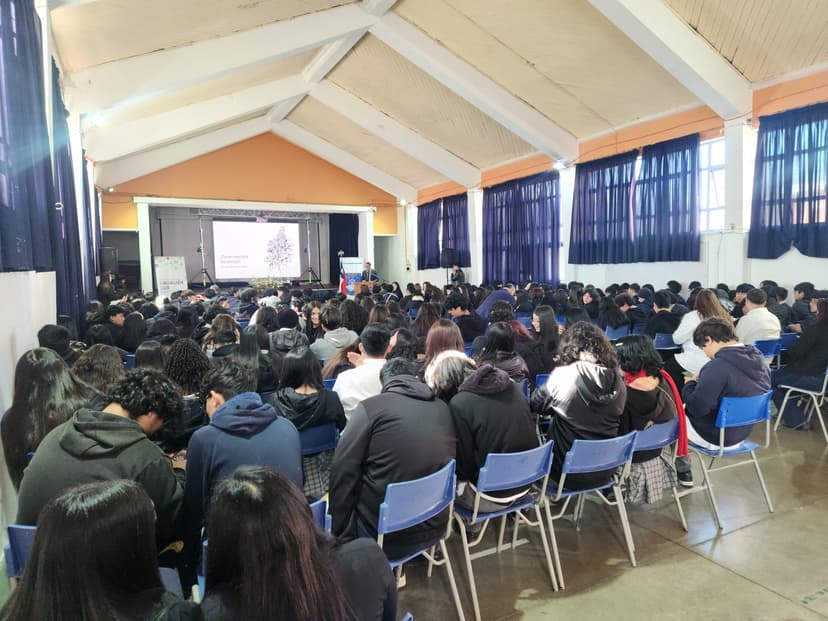 En el Colegio Marina de Chile se dio inicio a la Semana de Innovación, Ciencias y Tecnología 2025 del Servicio Local de Educación Pública Andalién Sur